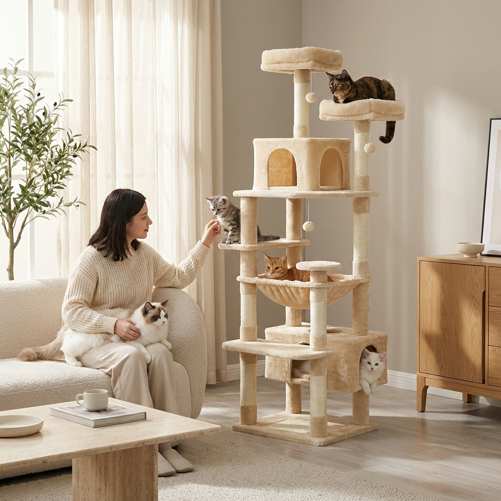 Arbre à chat - Modèle MatouGrandeur