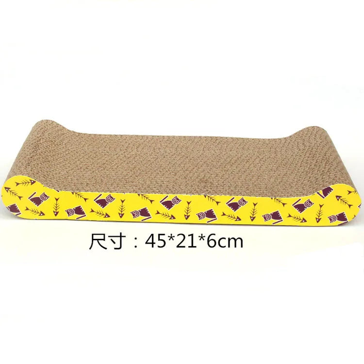 Griffoir en carton ondulé pour chat – Modèle MatouGriffe