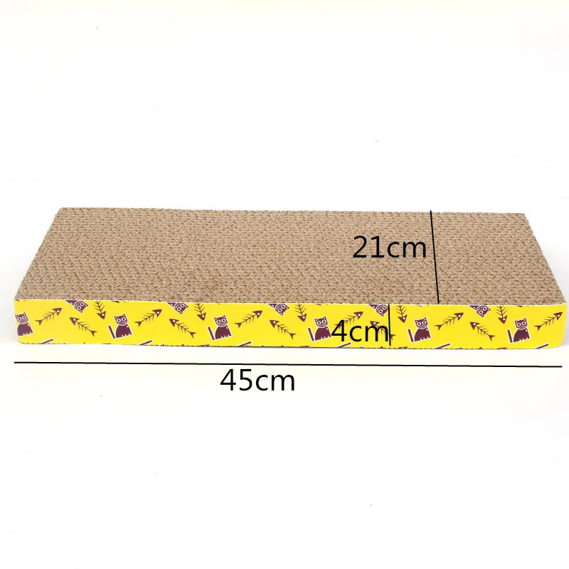 Griffoir en carton ondulé pour chat – Modèle MatouGriffe