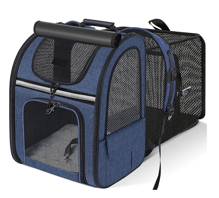 Sac à dos de transport extensible pour chat – Modèle MatouBack Extend