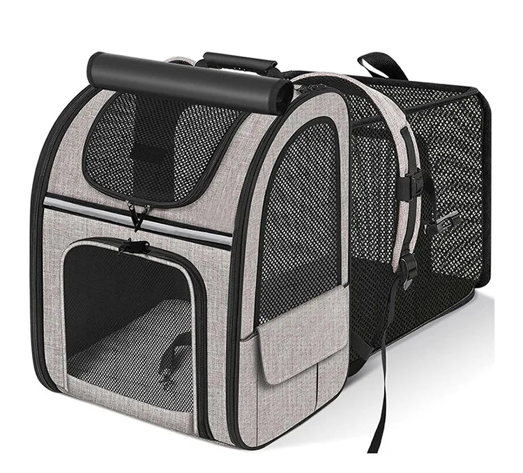Sac à dos de transport extensible pour chat – Modèle MatouBack Extend