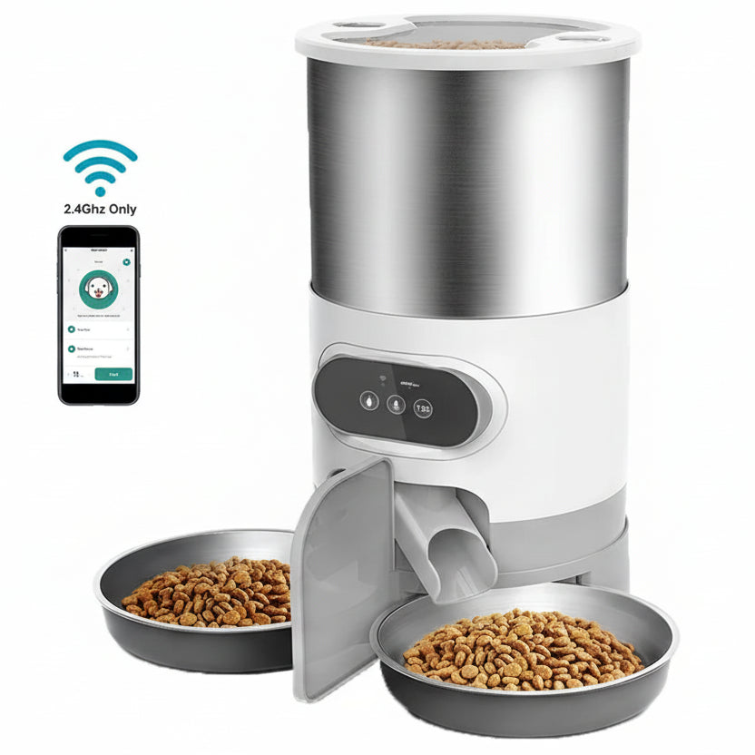 Distributeur automatique de croquettes – Modèle MatouFeed