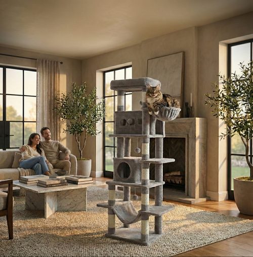 Arbre à chat 170 cm – Modèle MatouVilla