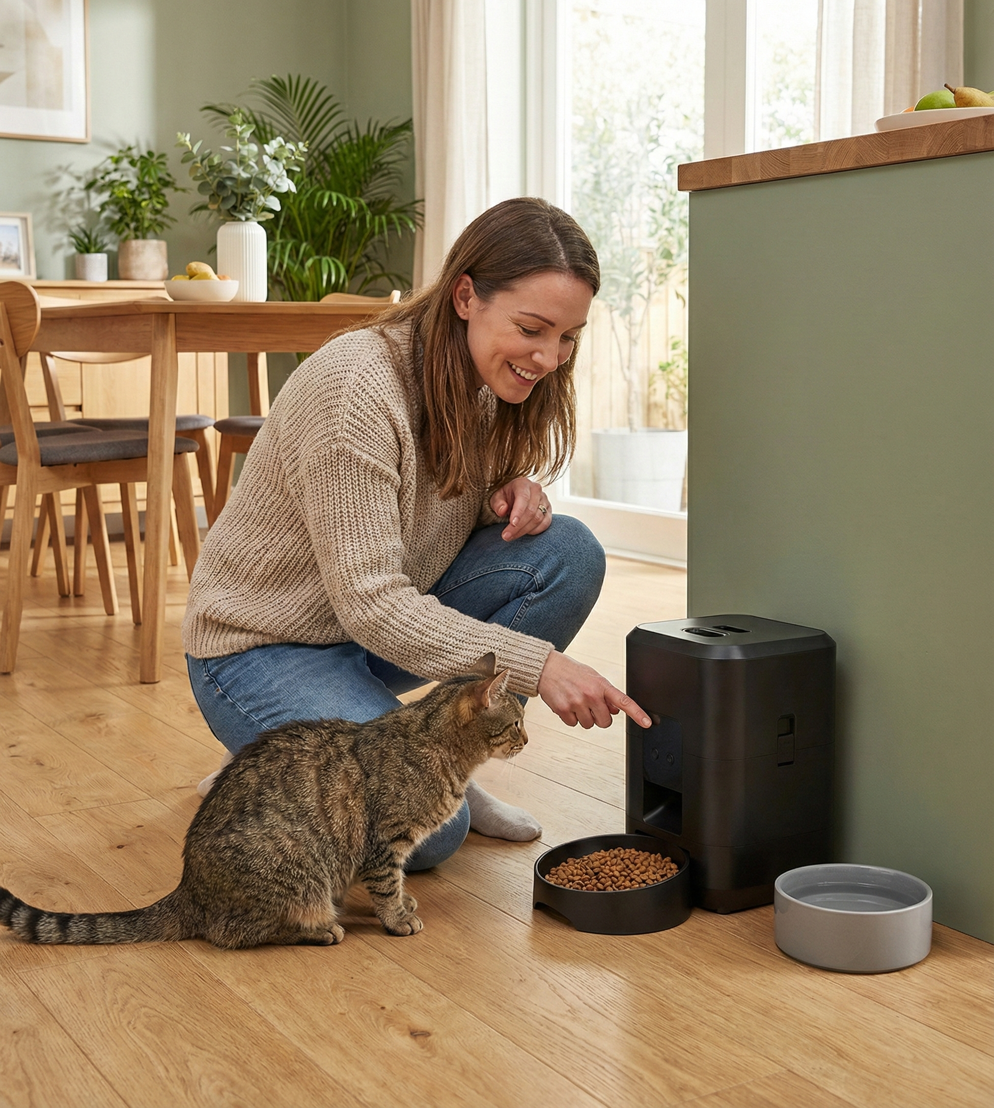 Distributeur automatique de croquettes programmable - Modèle MatouFeed Essential